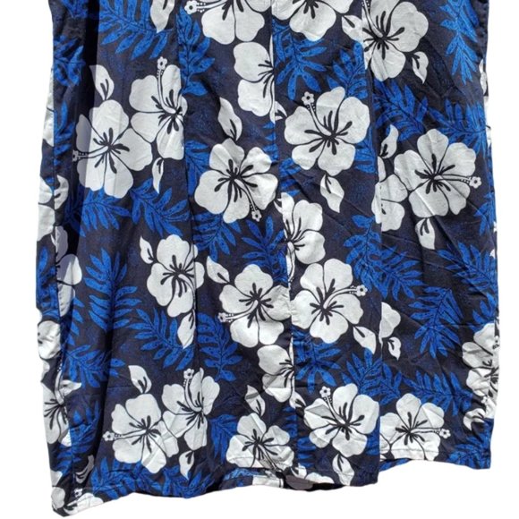 Vintage Hawaiian Dress Shannon Marie Floral Print Vacation Beach Tropical Y2K - Picture 7 of 15